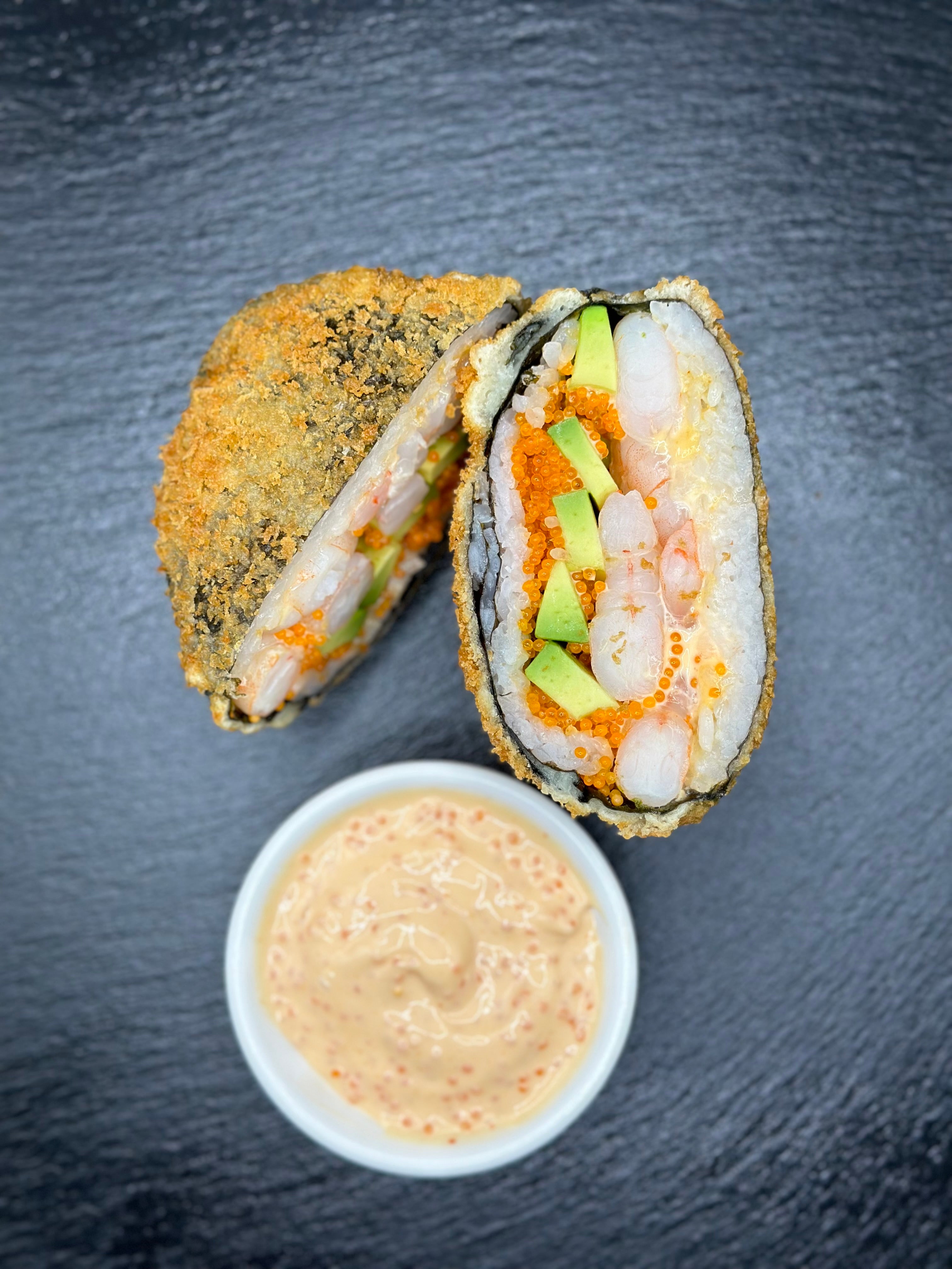New!!! Prawn Sushi Burger New!!!