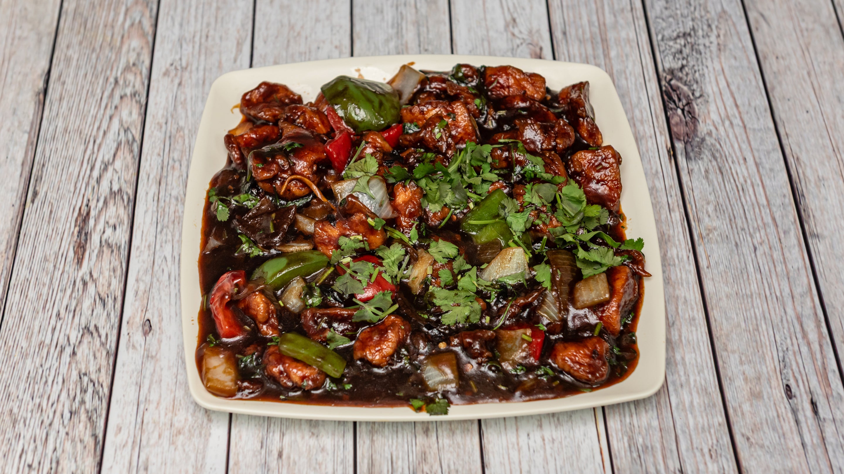 Chicken in Black Bean Sauce