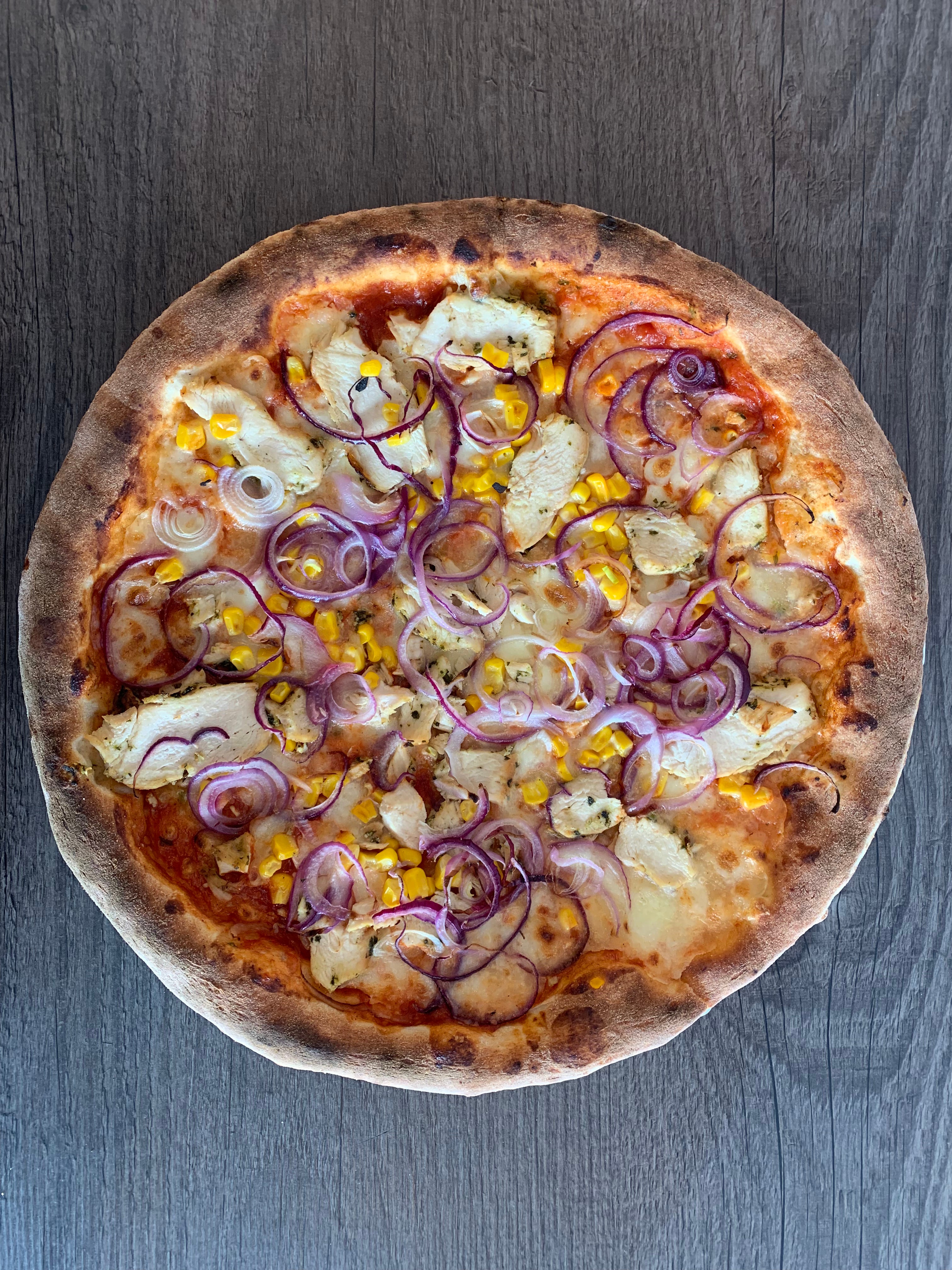 BBQ Chicken Pizza (Spicy)
