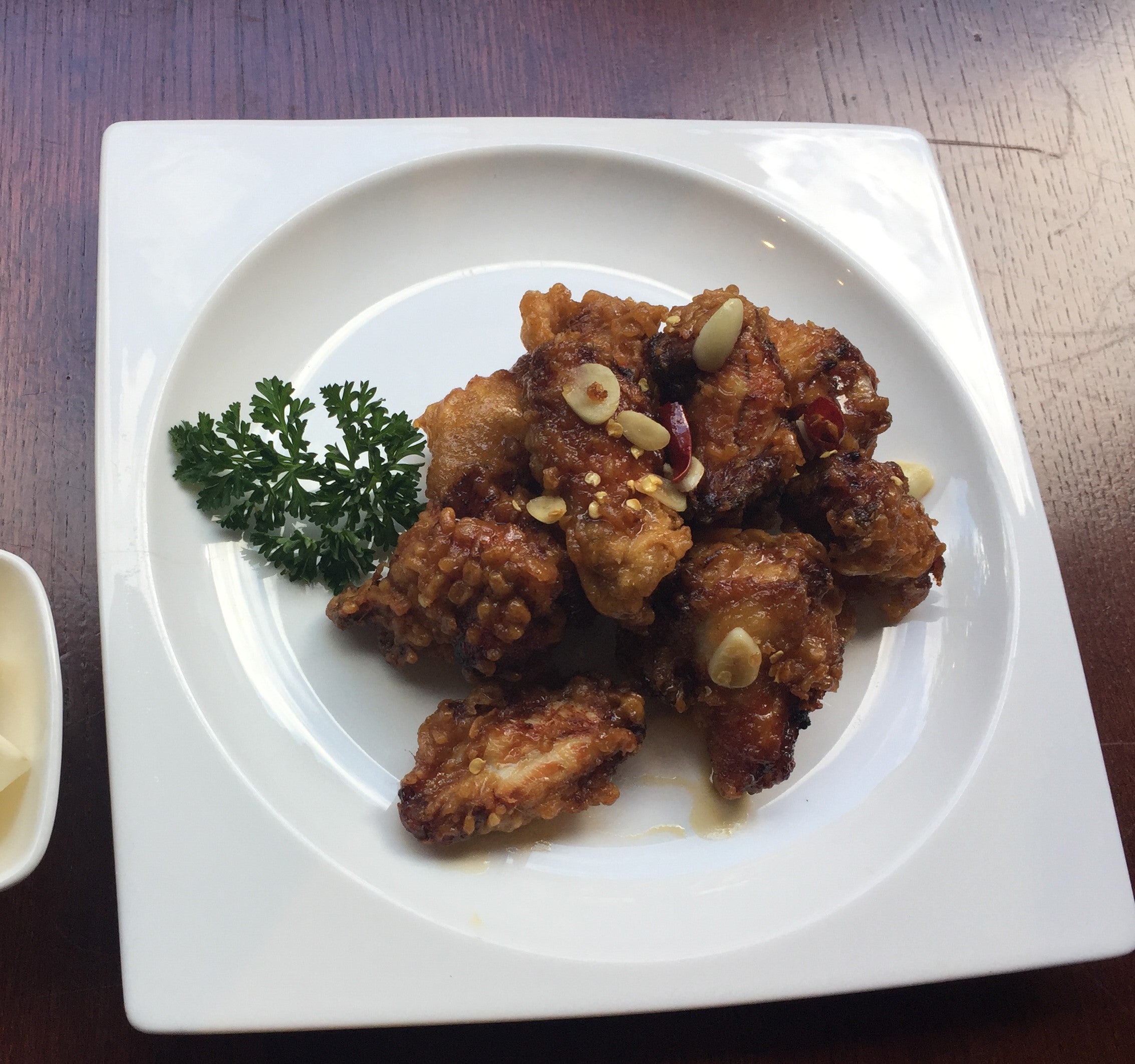 Honey Garlic Wings (15pcs)