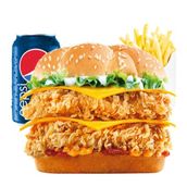 XTREAM MEAL (IPCA CHICKEN ZINKER BURGER FRIES+PEPSI)