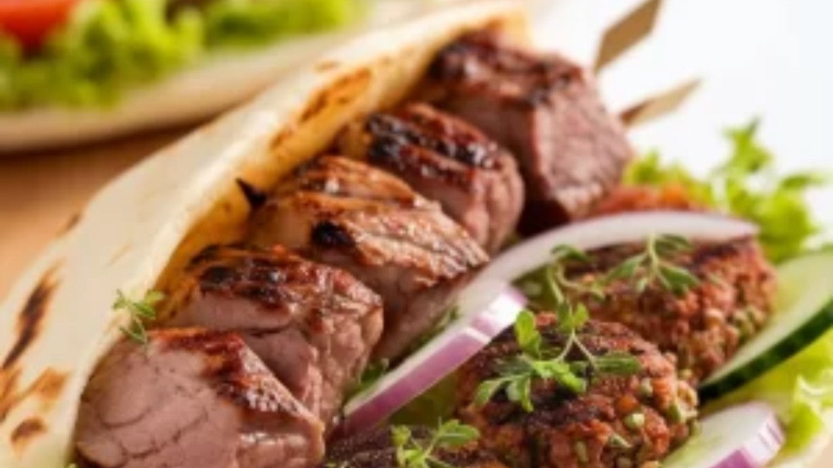 Lamb Shish and Kofte