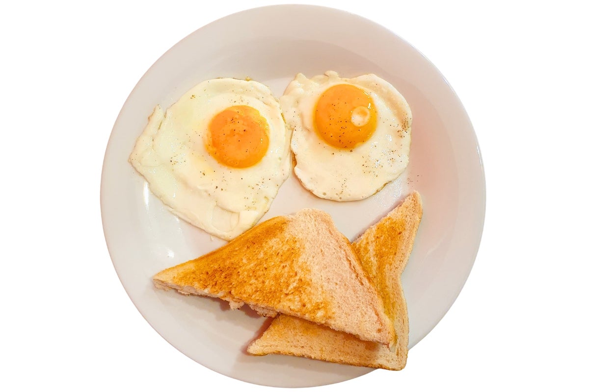 Fried eggs (x2)