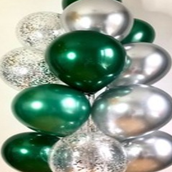 Green And Silver Set