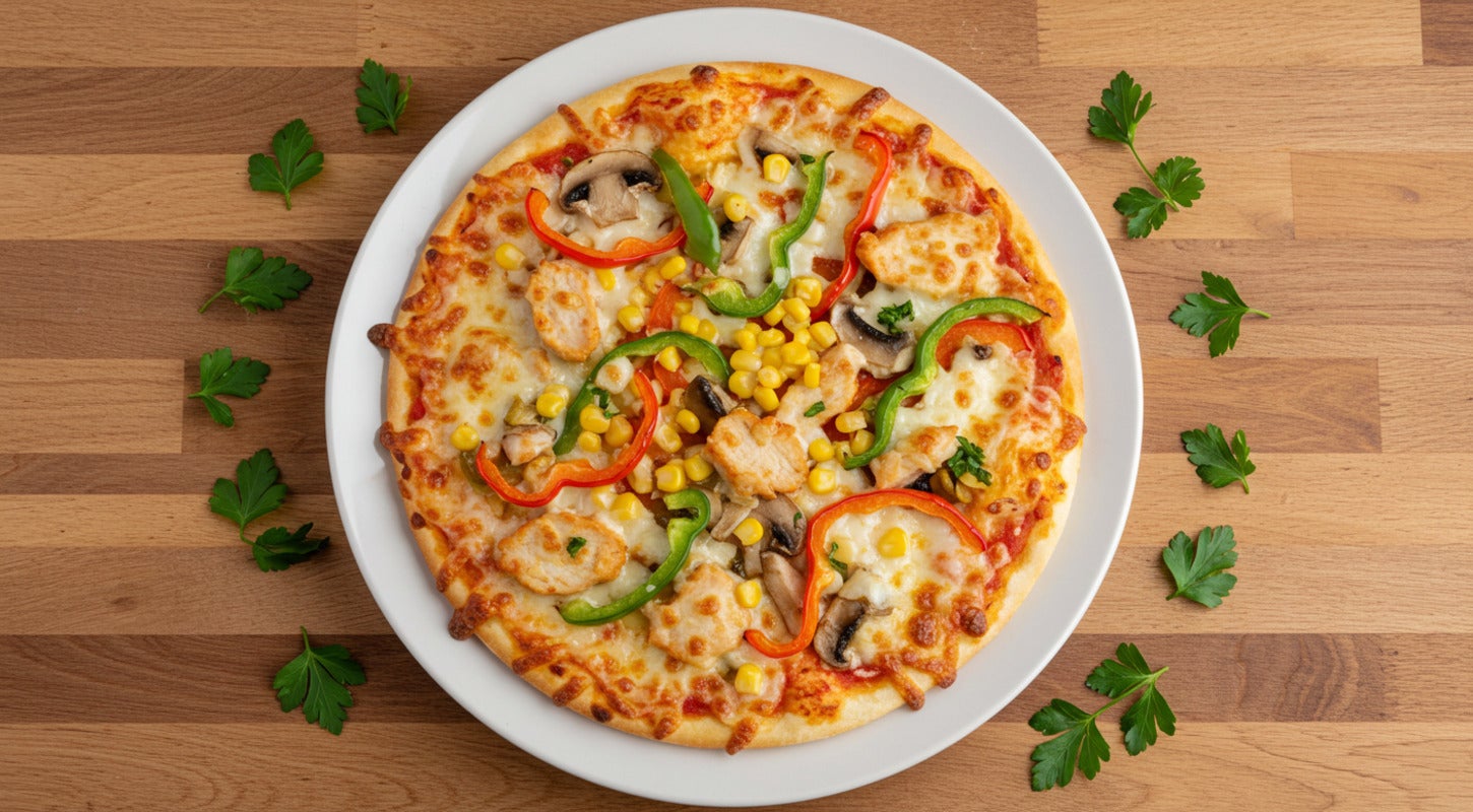 12.5" Large Chinese Chicken Pizza