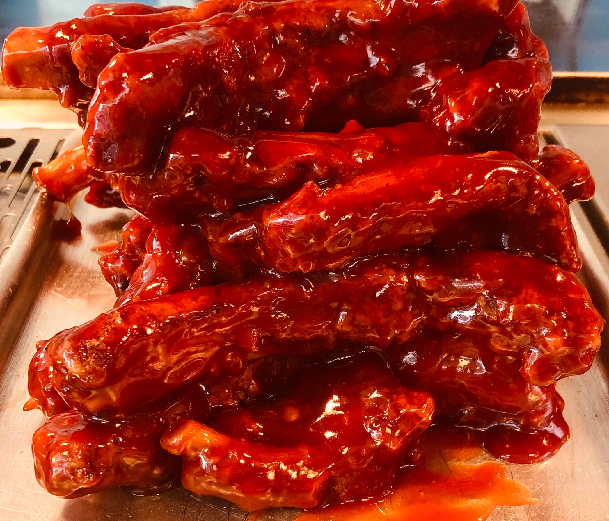 9 BBQ Ribs and Chips