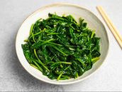 Stir Fried Spinach With Garlic
