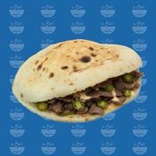 Alexandrian Liver Sandwich (Baladi Bread)