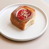 Strawberry Cheesecake Bun