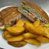 Smoked Salmon Sandwich