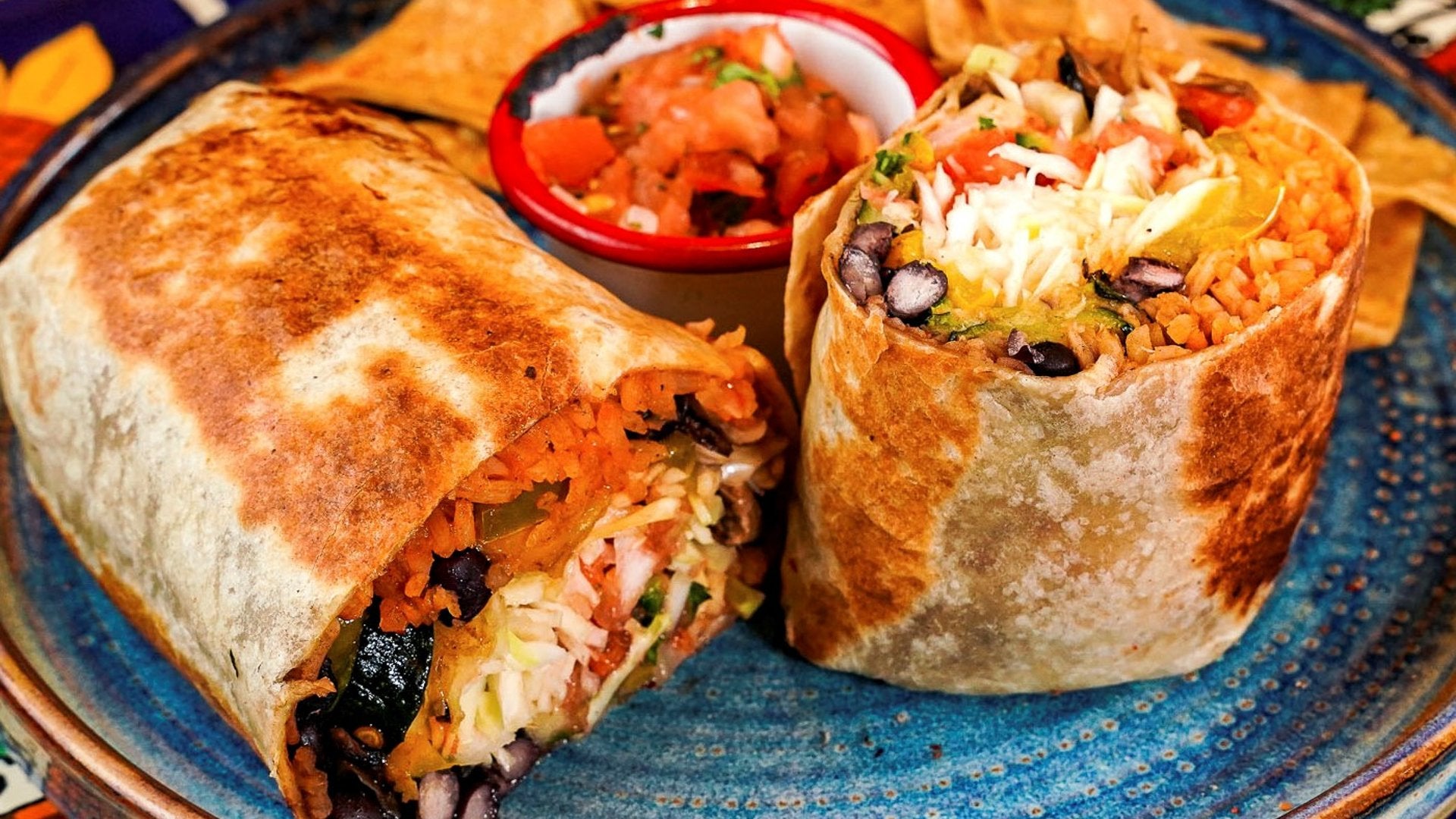 BURRITO - OVEN ROASTED VEG (Ve)