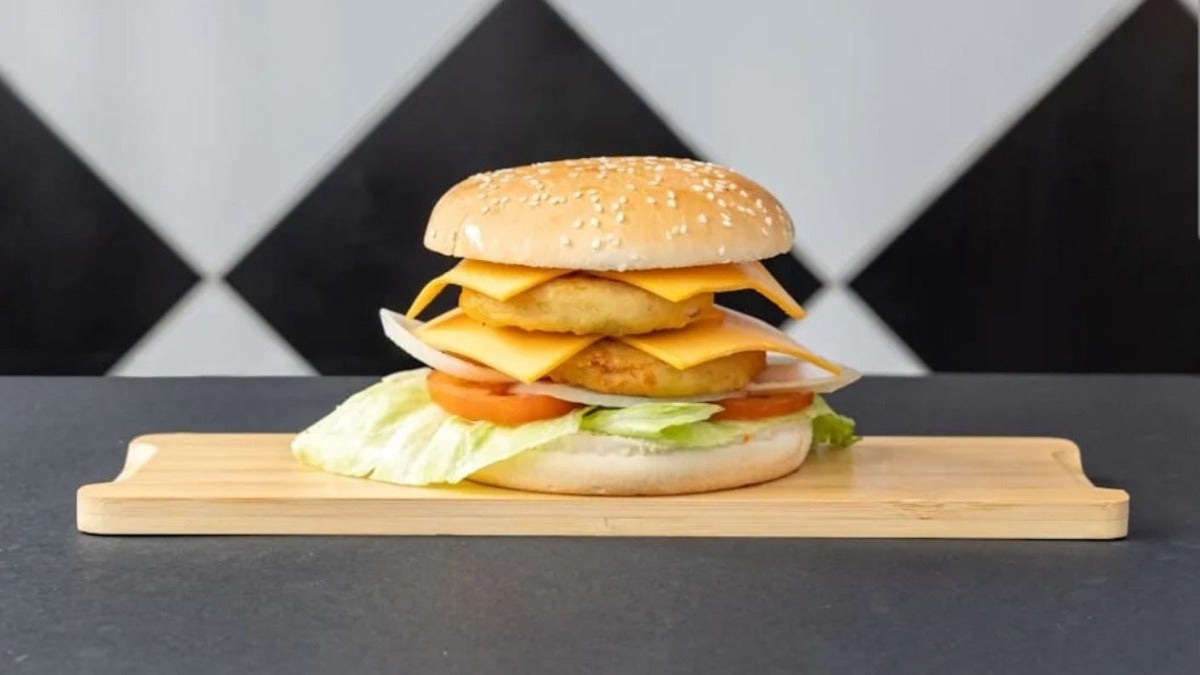 Chicken Burger with Cheese