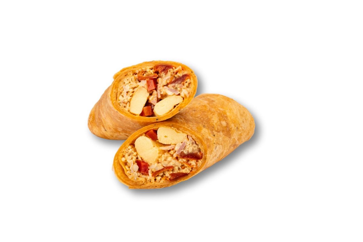Bacon, Egg & Quinoa Burrito