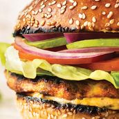 FLAVOR TEA CHICKEN BURGER