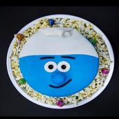 Smurfs Cake