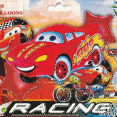 Heluim Car Charecter Ballons