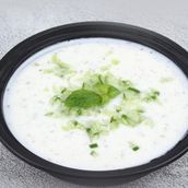 Yogurt with Cucumber and Mint