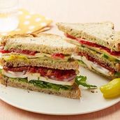 Veg Club Sandwich