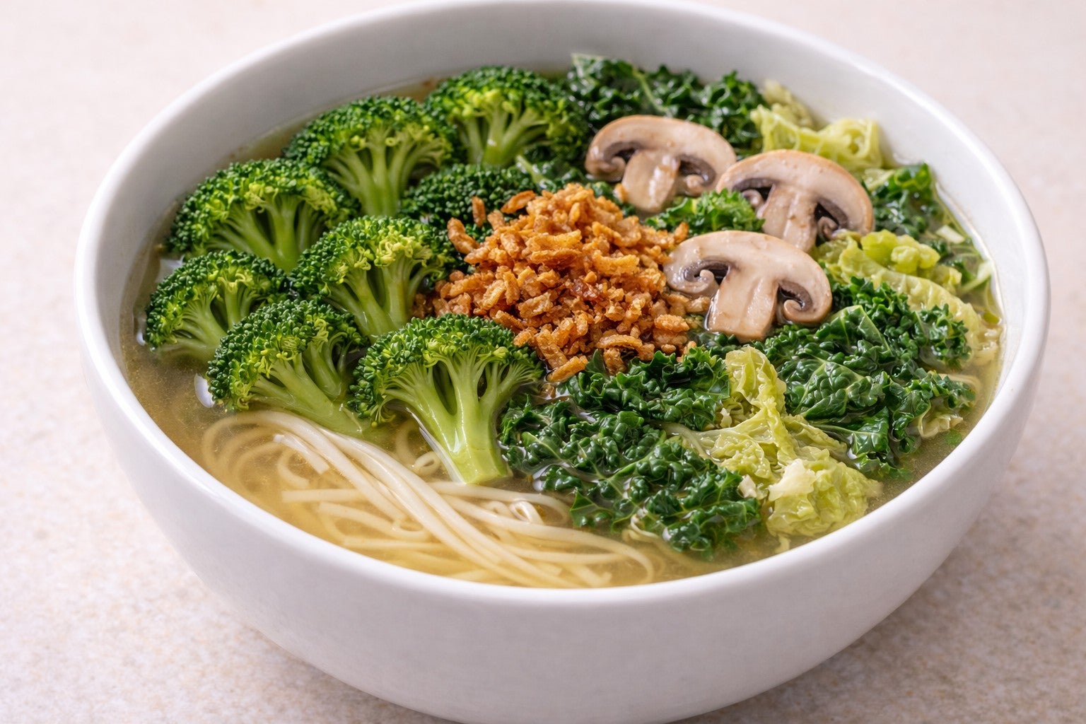 素菜湯粉 / 麵 Vegetable  Soup Noodle (V)