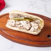 Lamb Brain Sandwich