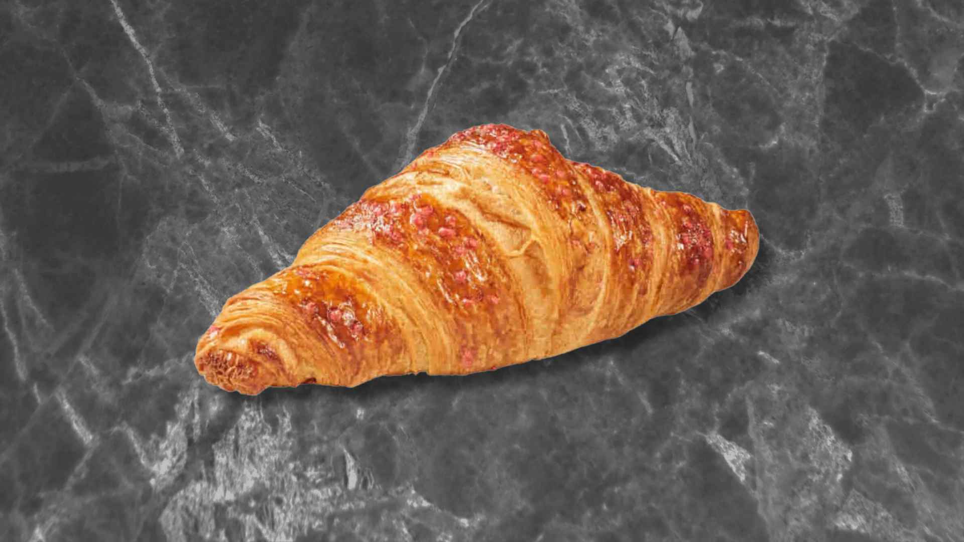 Vegan Raspberry Croissant