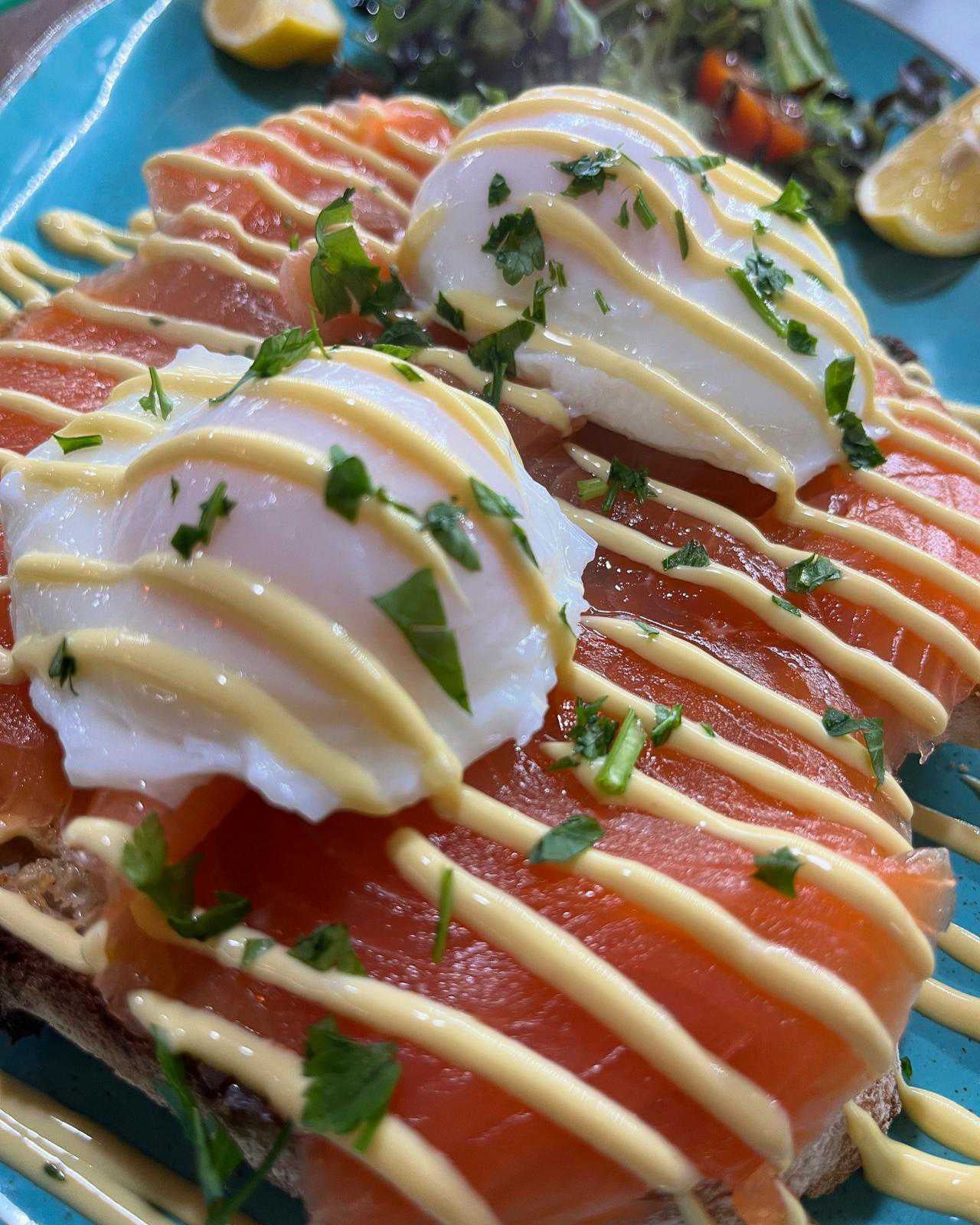 Eggs Royale Breakfast