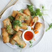 Prawns Spring Rolls