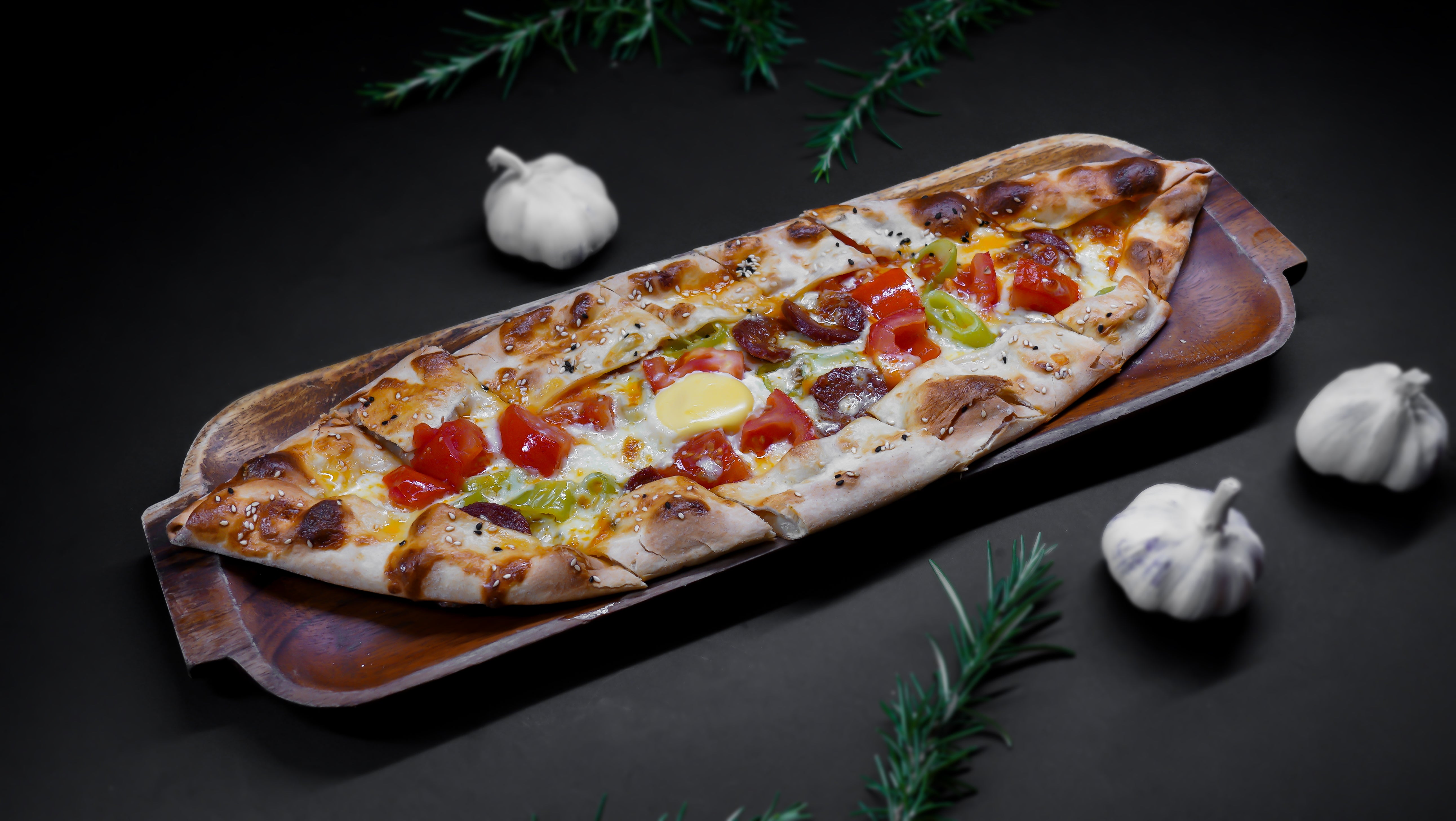 Turkish Pide and a Side/Desert