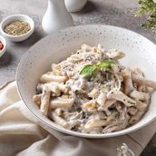 Penne Alfredo Romano