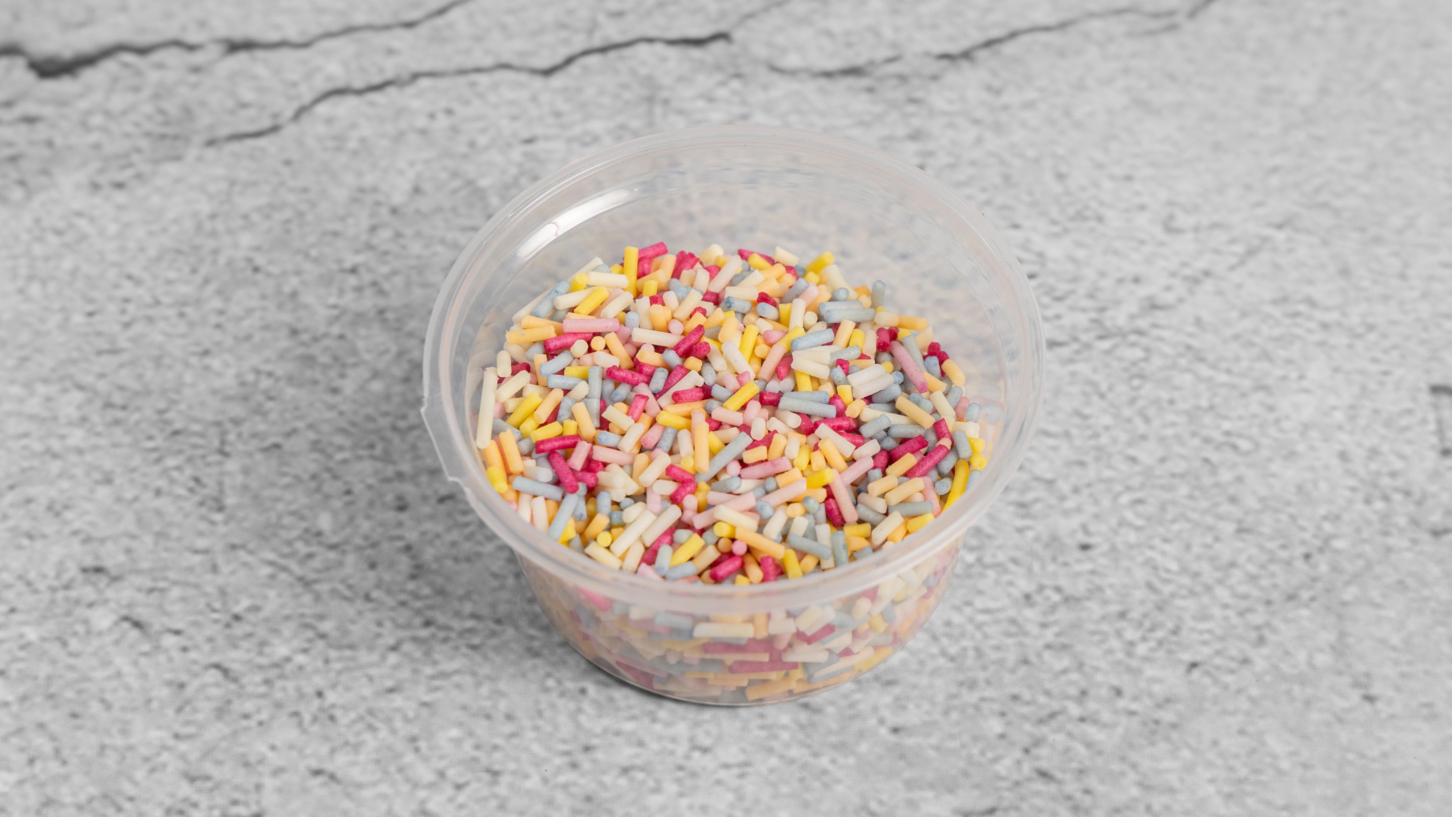 colour sprinkles dip