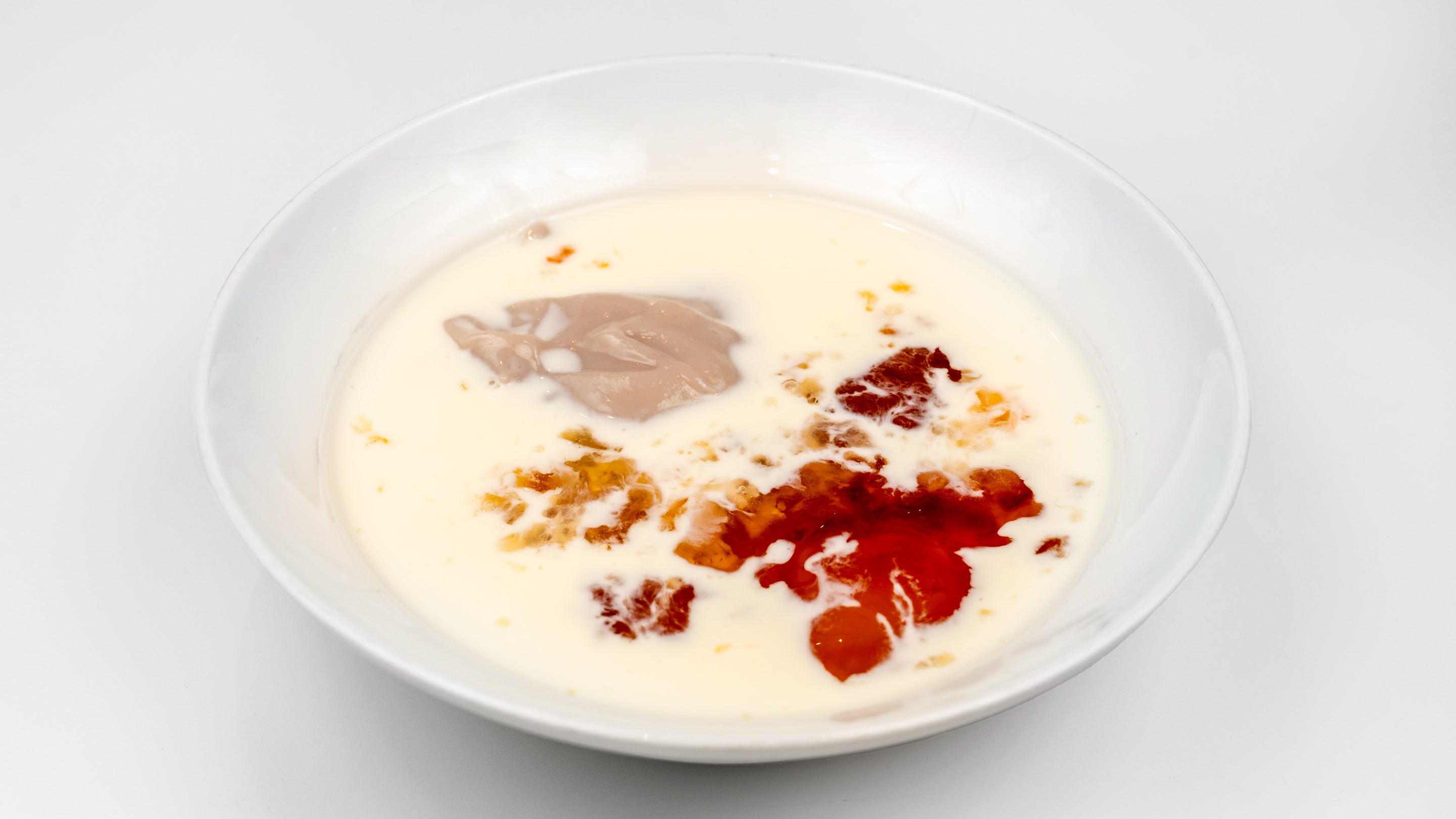 特级桃胶荔浦芋焗姍奶 Premium Peach Gum, Lipu Taro, with Jersey Milk