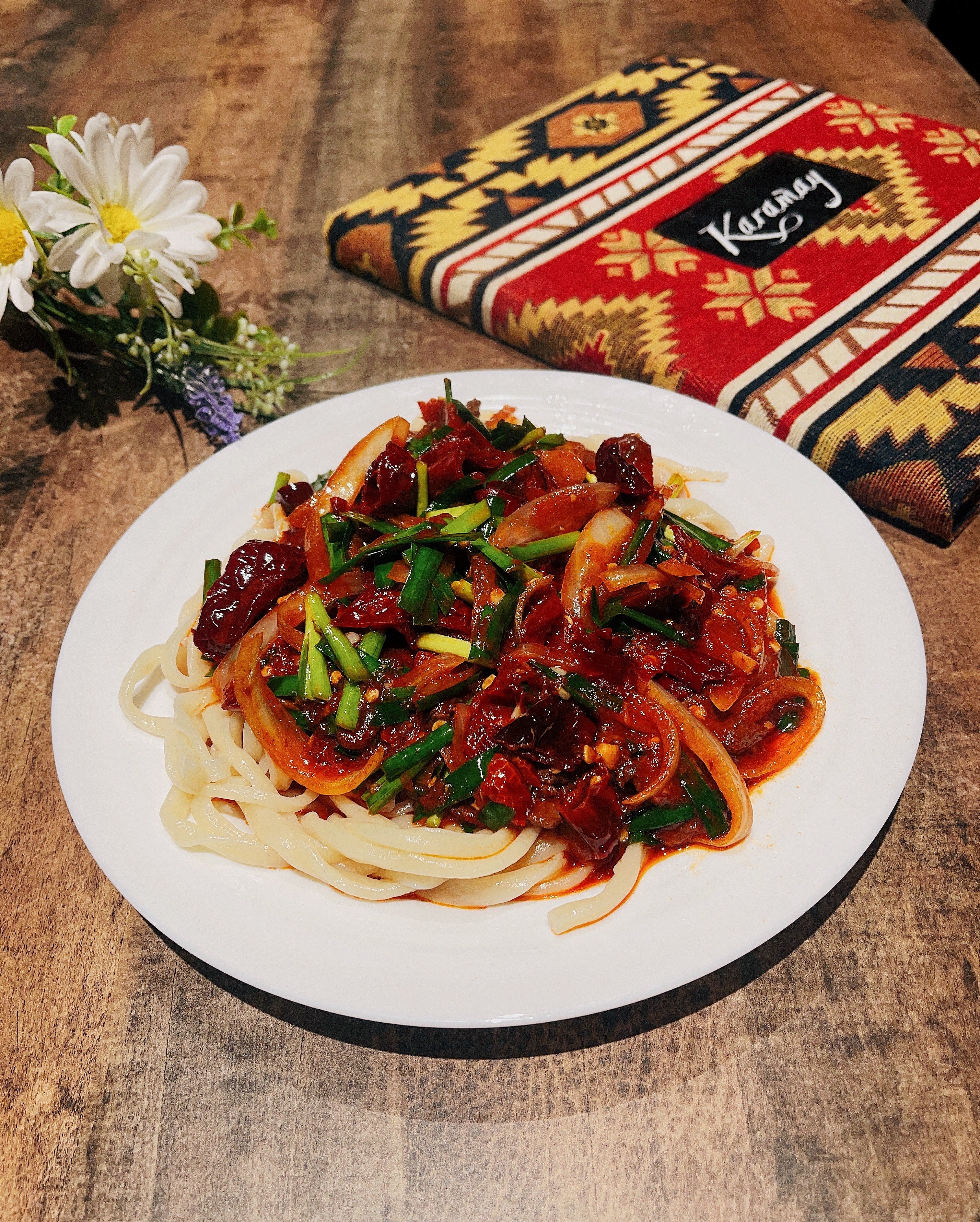 Chinese chives chilli Leghmen