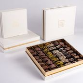 Al Saray Box Dipped Chocolate Dates Medium 