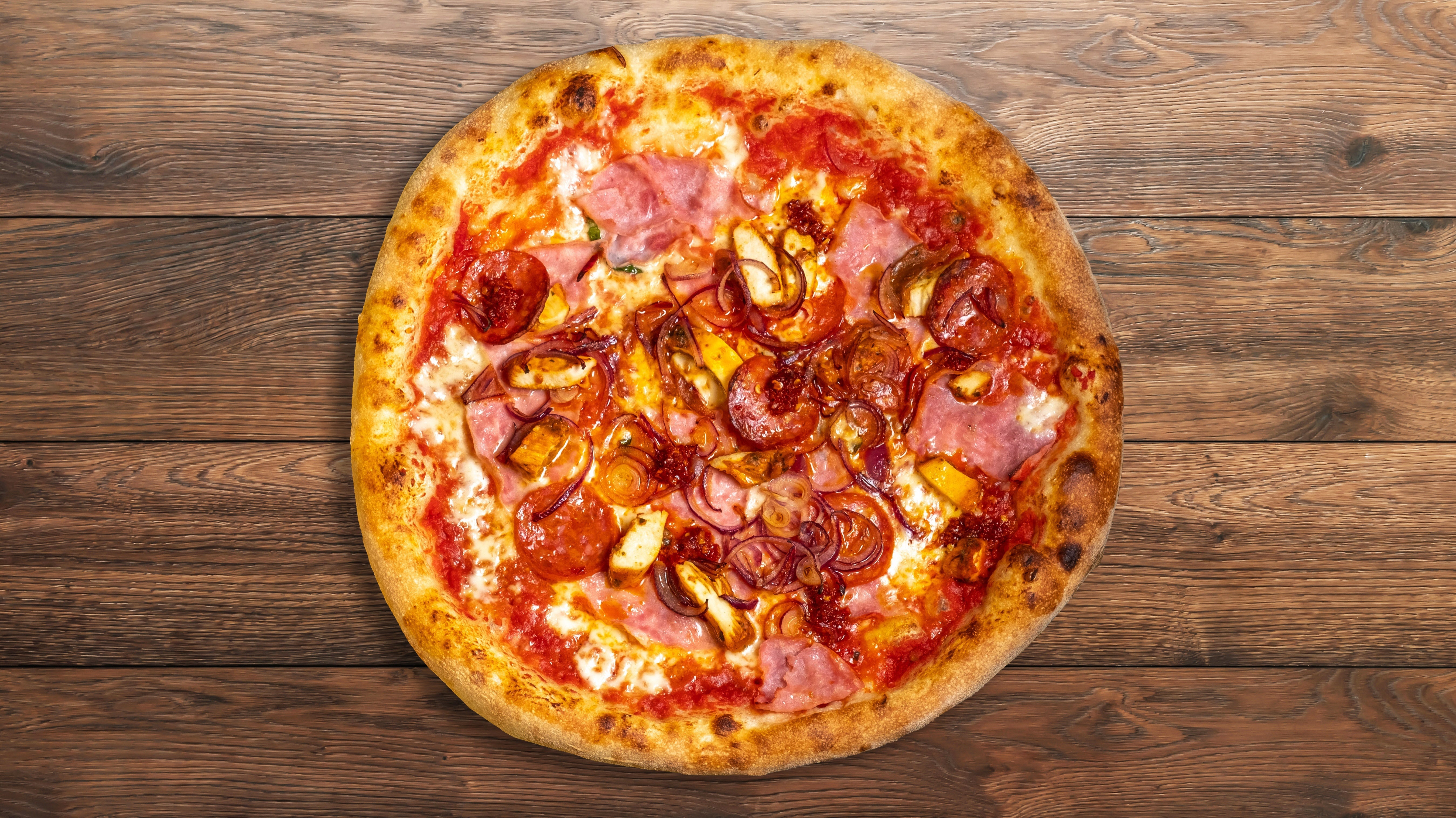 Pizza the Greedy Beast (Meat Feast!)🐖🐔
