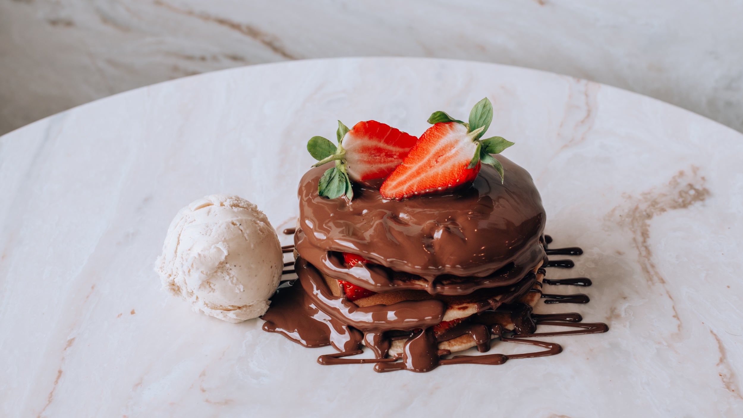 Strawberry Villa Pancake