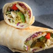 Halloumi Wrap