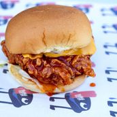 Fire Chicken Burger 
