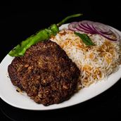 Chapli Kabab Biryani
