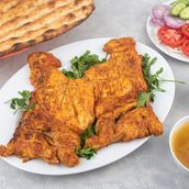 Chicken Afghani Grilled On Charcoal
