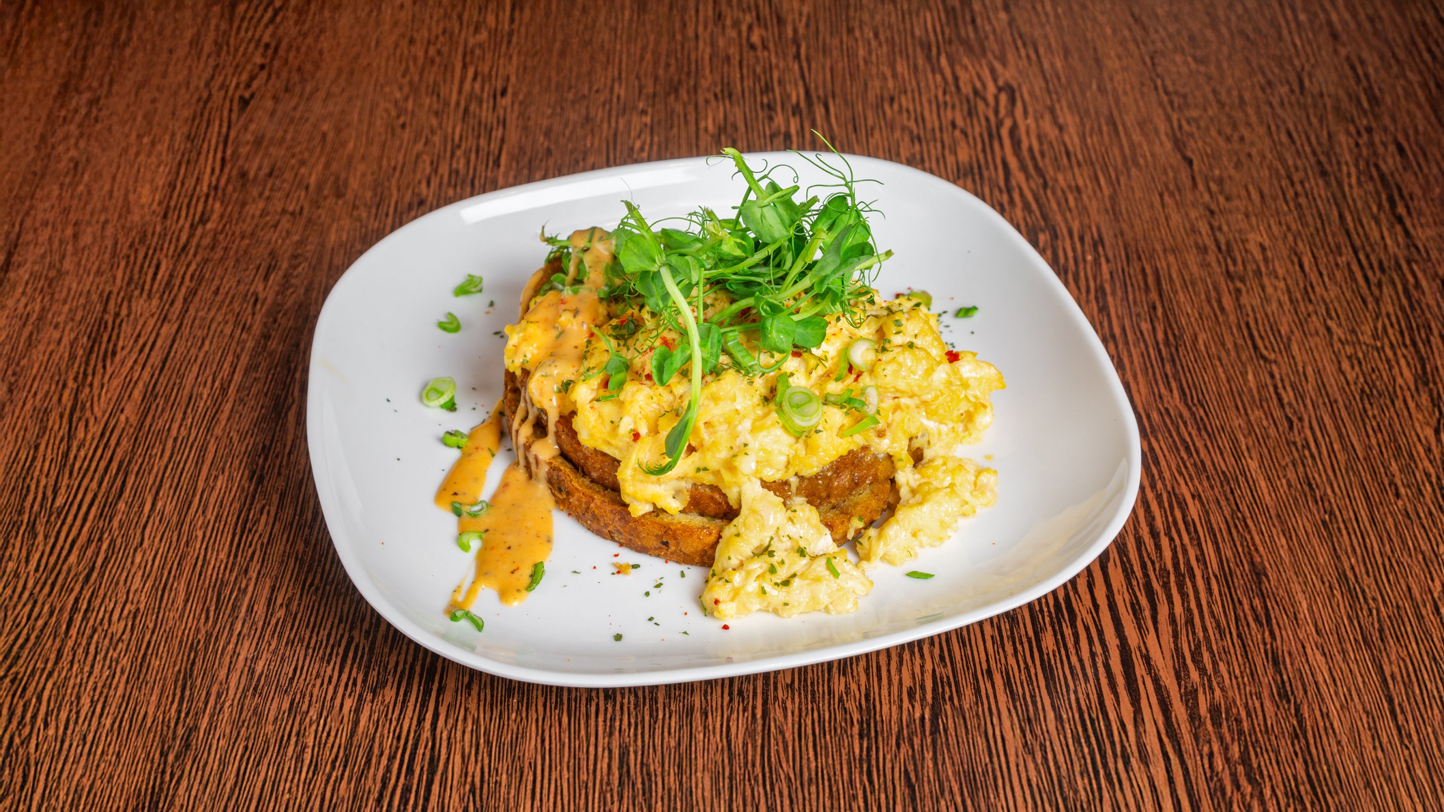 Eggs Anyway on Toast