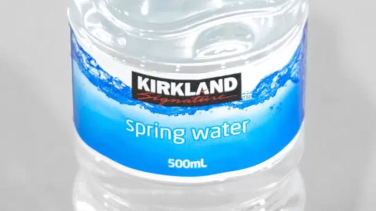 Bottle of Spring Water