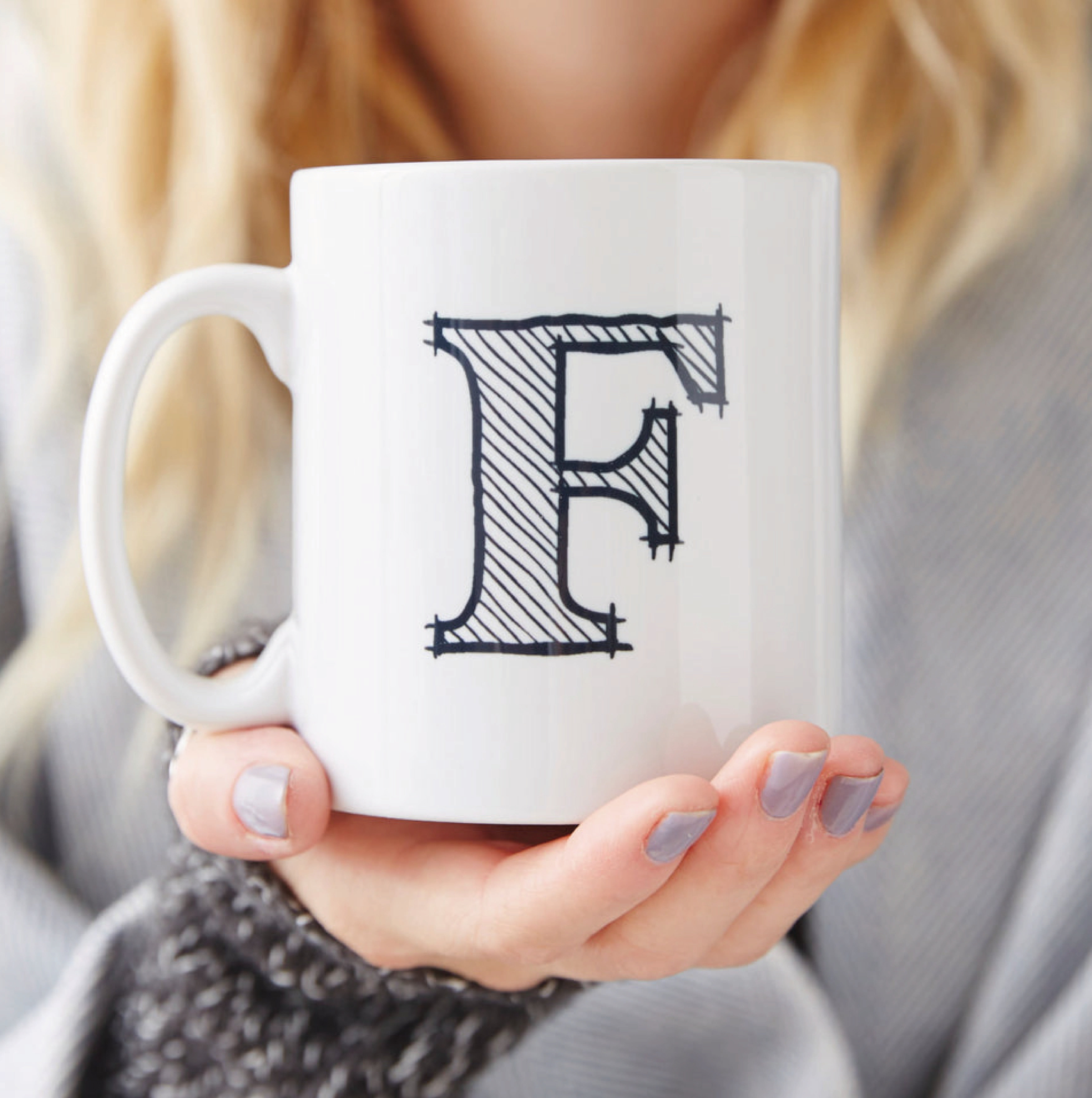 Personalised Monogram Mug