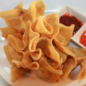 Crispy Fried Wonton Chicken Or Vegetable
