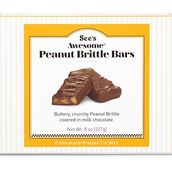8pk Awesome Bars Milk Peanut Brittle 227g
