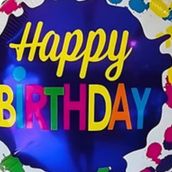 Happy Birthday Foil Balloon