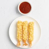 Shrimp Tempura 3pcs + sweet chili sauce