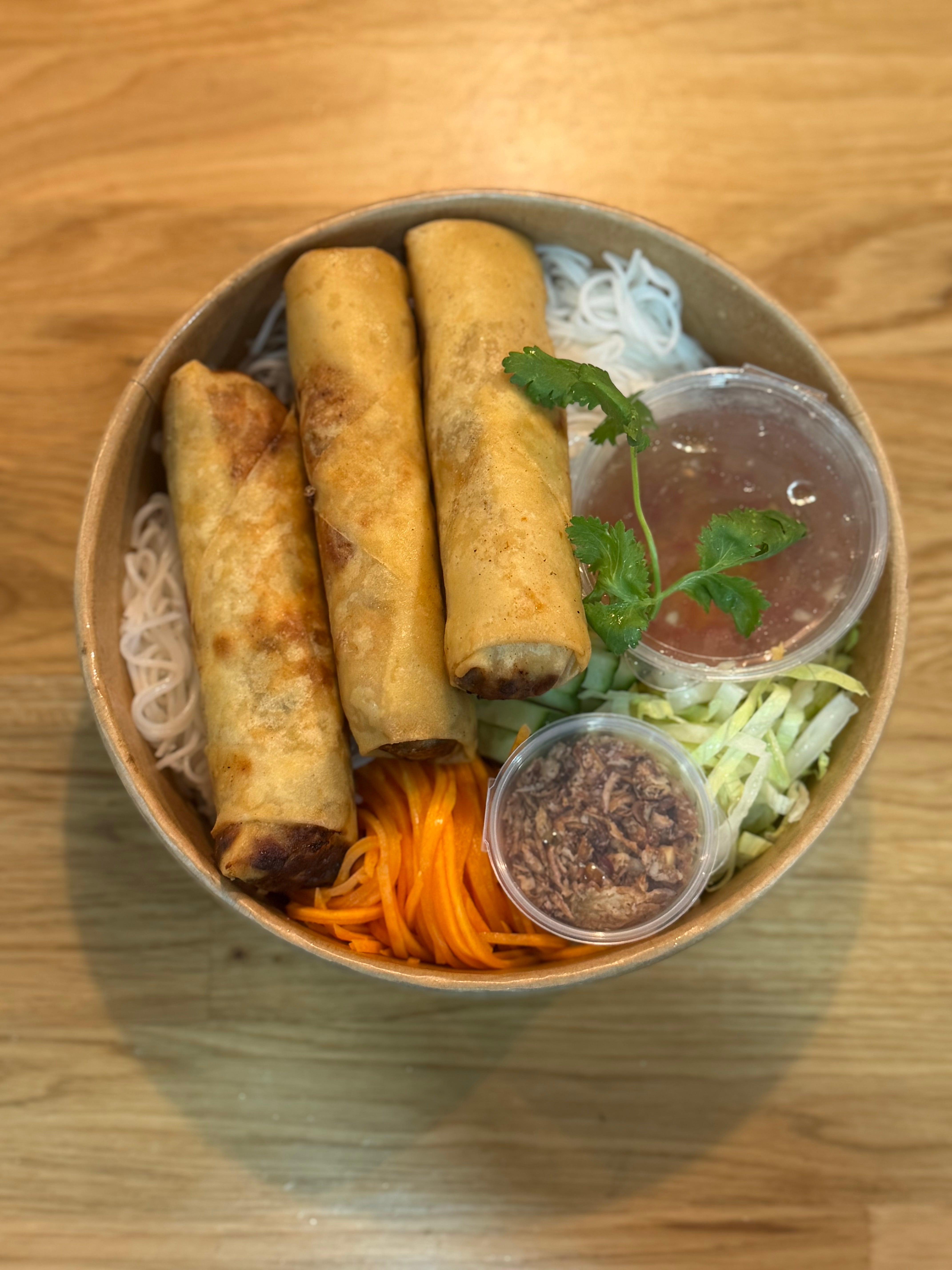 Golden Spring Rolls - Bún Nem Saigon Thit