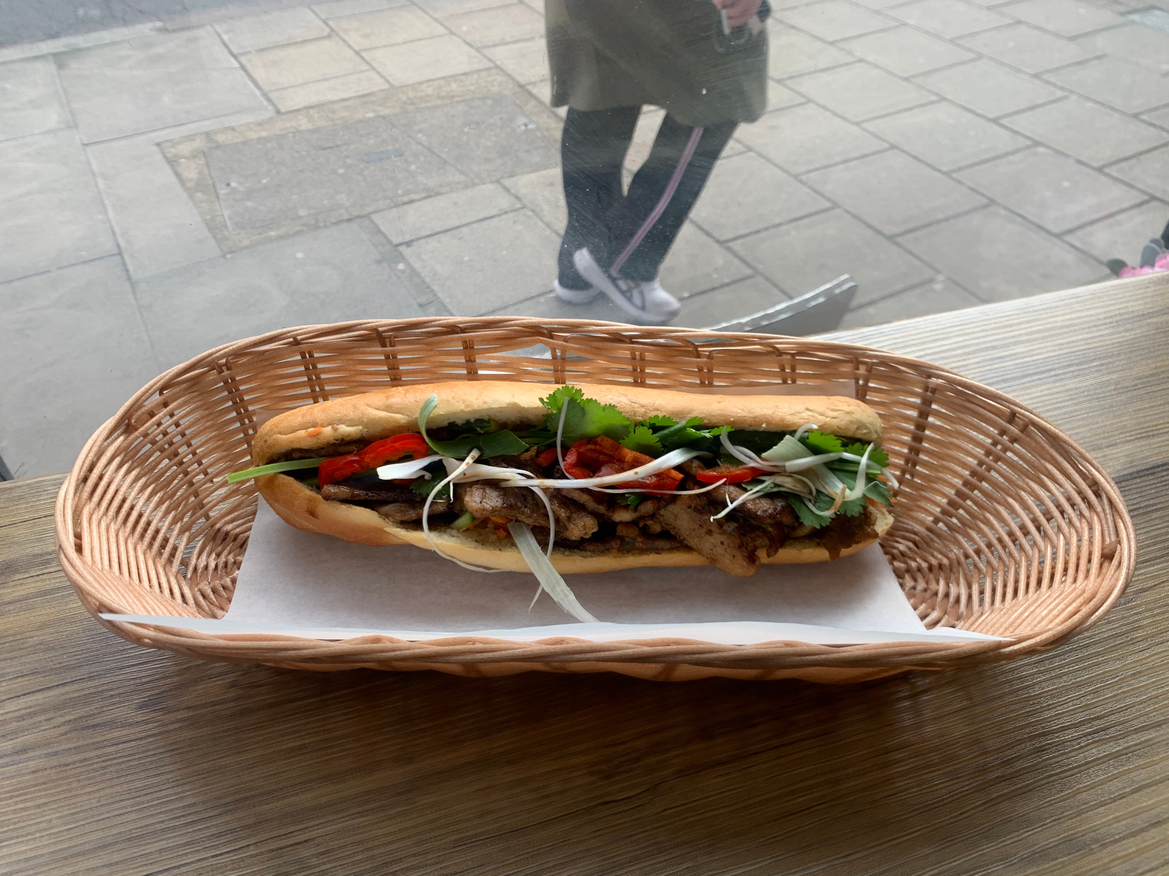 Banh Mi Thi Nuong (Grilled Pork Baguette)