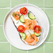 Smoked Salmon & Cream Cheese Avo Toast