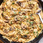 Chicken Stroganoff – Куриный Строганов